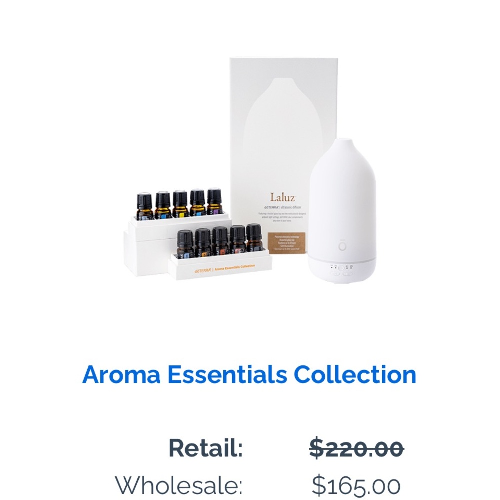 NEW DoTerra Aroma Essentials Collection.